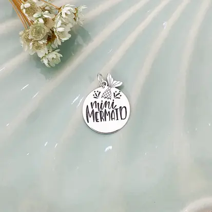 PINGENTE MINI MERMAID RABO SEREIA